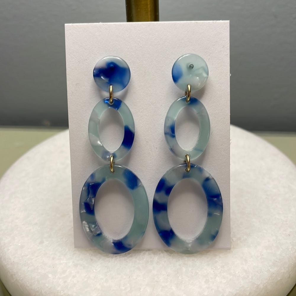 J Crew Resin Earrings